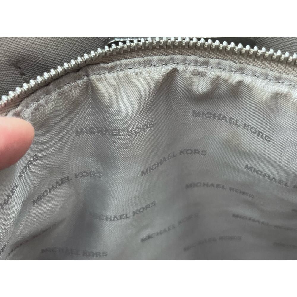 MICHAEL KORS Mercer Color-Block Saffiano Leather Large Convertible Tote Bag COA - Picture 11 of 16